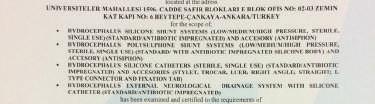 drainage systems and sterile bovine collagen