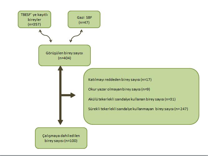 24 Şekil 3.1. Akış şeması 3.4. Wheelchair Users Shoulder Pain Index in Çeviri ve Kültürel Adaptasyonu Anketin Türkçe ye çevirisi ve kültürel adaptasyonun aşamasına başlamadan önce orijinal WUSPI yi (Ek-3) geliştiren Kathleen A.