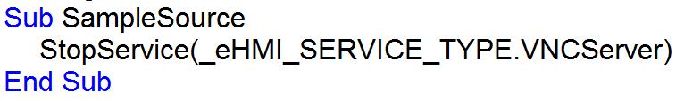 VNC Visual Basic Fonksiyonları NA ekranlara Visual Basic ile subroutineler yazılabilir.