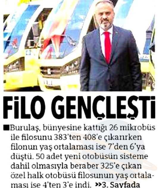 FILO GENÇLESTI Yayın Adı : Hürriyet Bursa