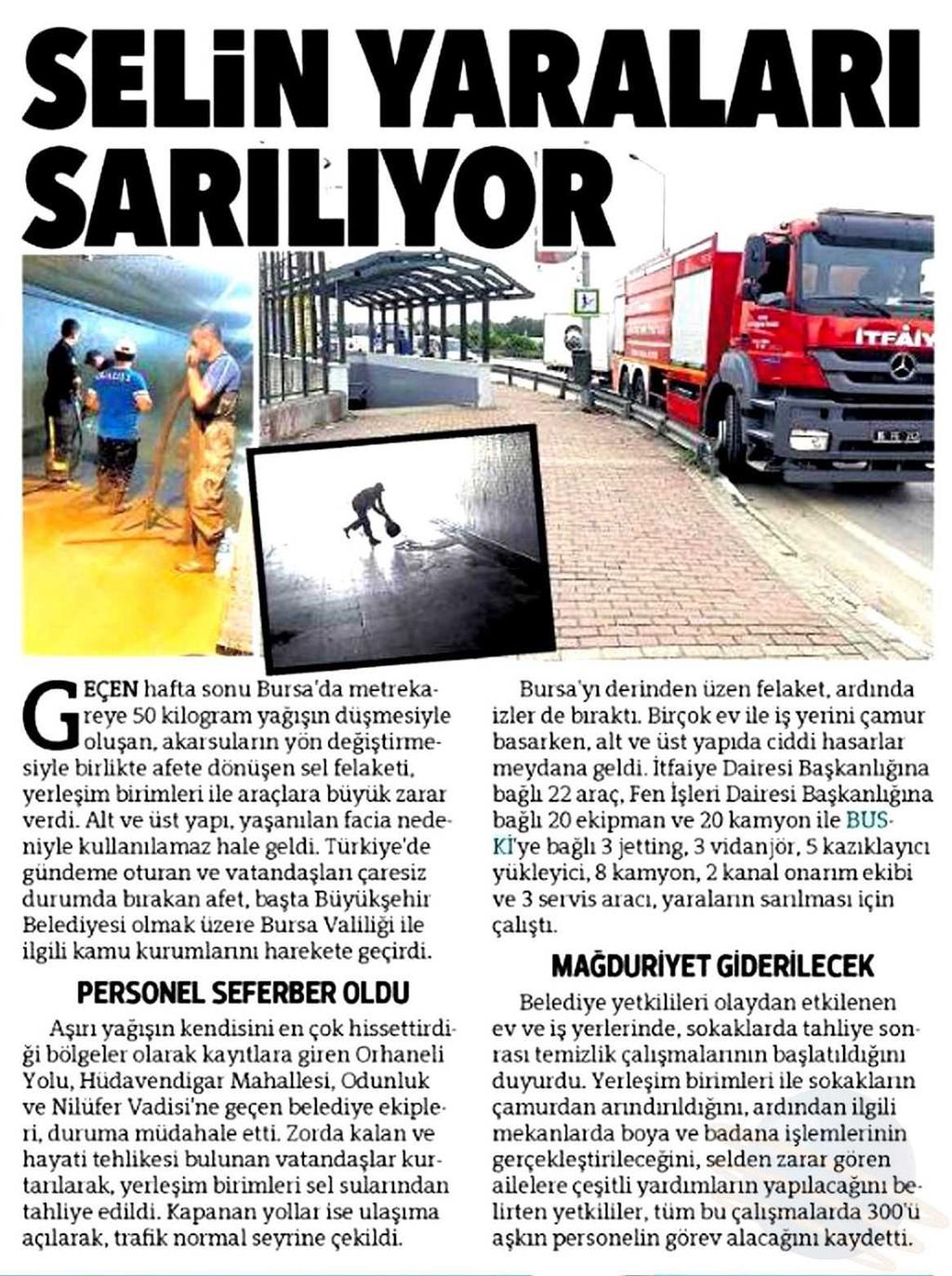 300 PERSONEL ÇALISIYOR Yayın Adı : Hürriyet