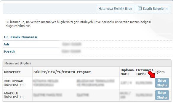 E-Devlet (www.turkiye.gov.