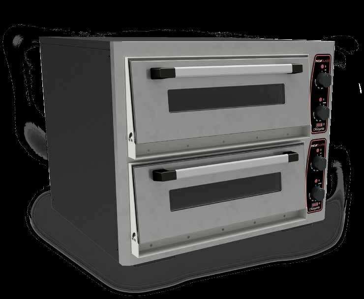 PİZZA FIRINLARI ELEKTRİK ISITMALI PİZZA TİPİ Ø25 - Ø30 cm PIZZA OVENS ELECTRIC HEATED PIZZA TYPE Ø25 - Ø30 cm Genişlik (G) / Width (W) 50-400 C Derinlik (D)