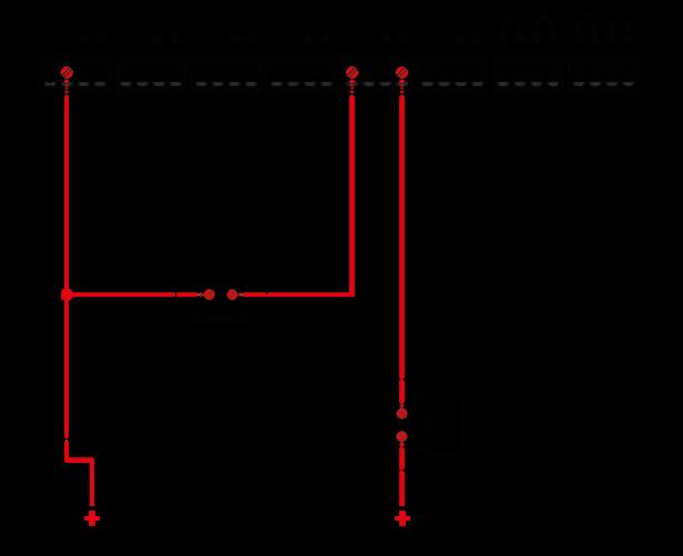 5.3. Analog Giriş Bağlantı Şeması B1 (Bağlantı 1) 1 numaralı analog girişe bağlanan 4-20mA sensör ile cihaz aynı adaptör üzerinden beslenmiştir.