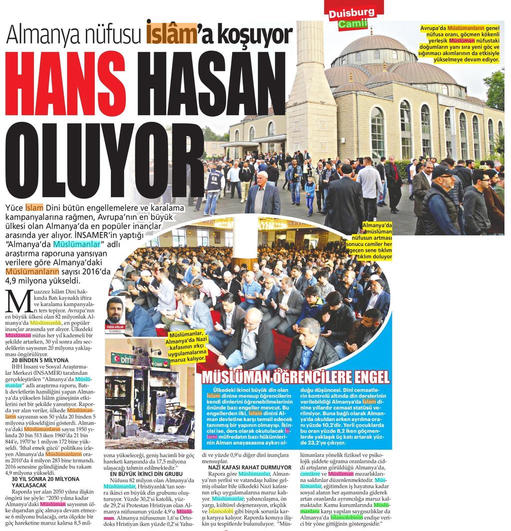 YENİ AKİT Yayın Tarihi : 06.