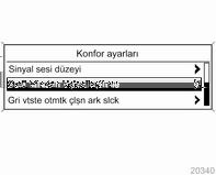 136 Göstergeler ve kumanda birimleri Diller (Languages) İstenilen lisan seçilebilir. Saat Tarih Bkz. Saat 3 105.