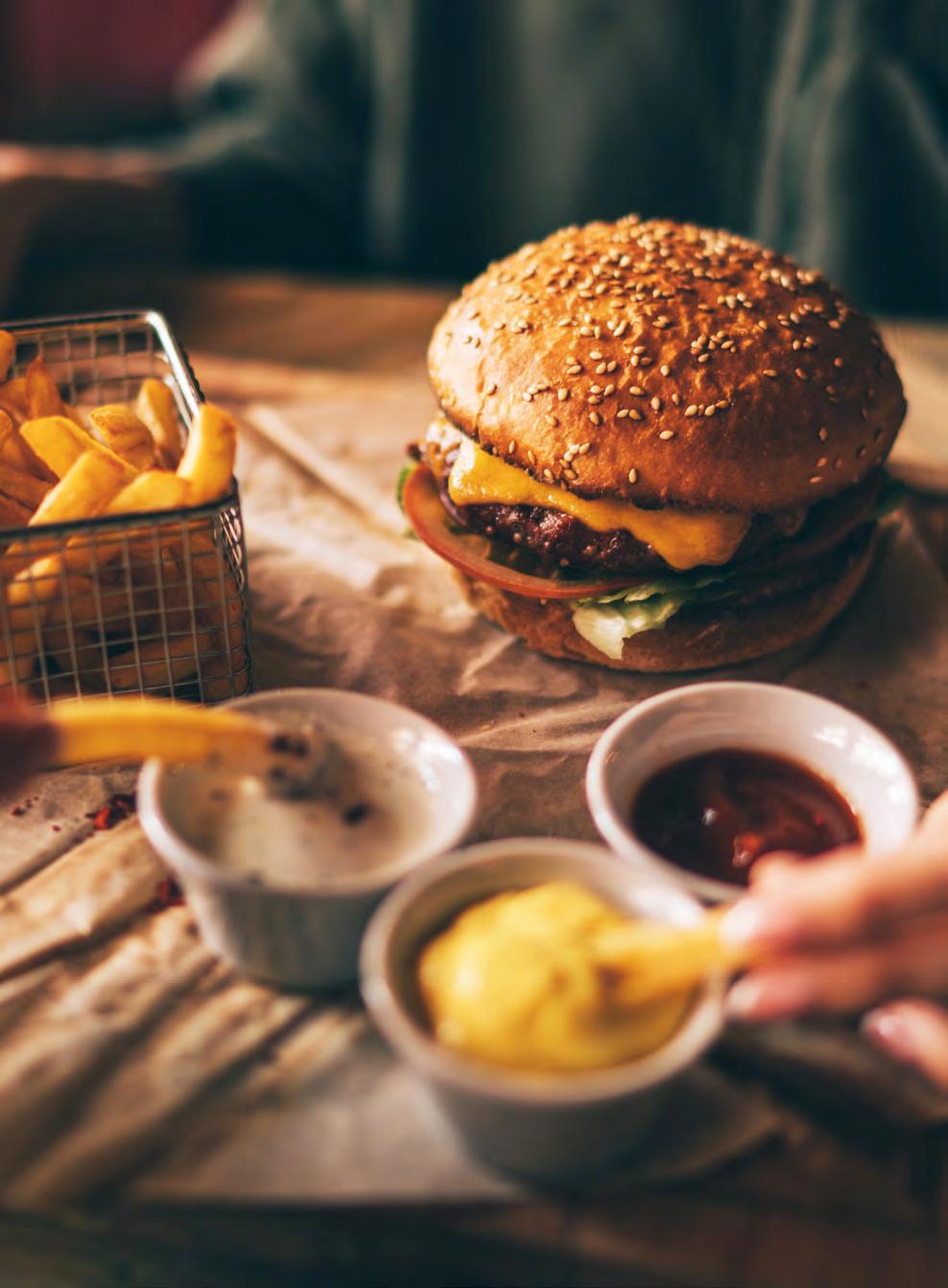 WRAP-SANDVİÇ- QUESADILLA- BURGERLER "Hafif yemekler bana göre değil" diyenleri de düşündük.