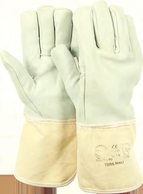 special reinforced - Inner lining as glove knitted from Twaron yarn Tüm montaj ve ağır iş uygulamalarında - Döküm - Metal - Pres atöl.