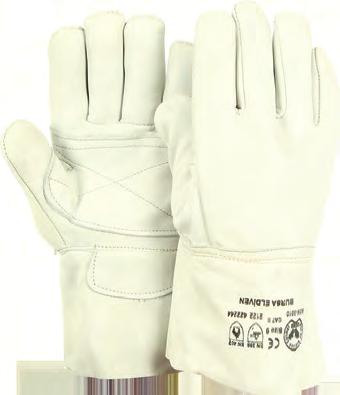 KAYNAK ELDİVENLERİ WELDING GLOVES BES 3010 CL - Ciltli deri el içi ve el üstü - Yarma deri