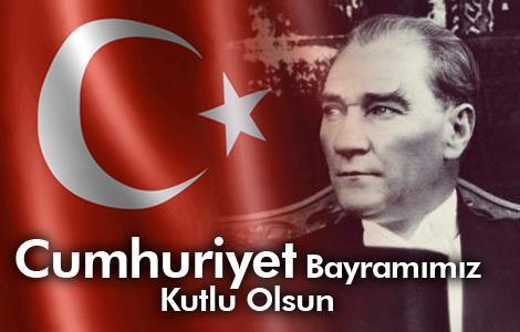 CUMHURİYET HÜRRİYET DEMEK Cumhuriyet hürriyet demek, Cumhuriyet,özgürce yaşamak Uygarlığa,çağdaşlığa Durmadan yılmadan koşmak demek Cumhuriyet mutluluk demek,