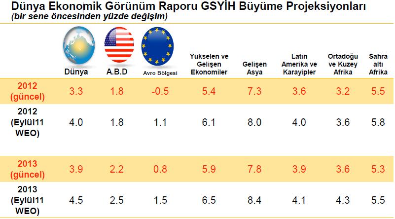 2011 de Türkiye Avrupa Birliği için 2011 bir duraklama ve kriz yılı olarak geçmesine rağmen, Türkiye ekonomisi sergilediği güçlü performans ile dikkatleri üzerine çekmiştir.