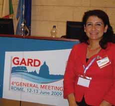 Türk Toraks Derneği Dış İlişkiler Sorumlusu Arzu Yorgancıoğlu Yeniden GARD Yürütme Kurulunda GARD IV. Genel Kurulu 12 13 Haziran da İtalya da yapıldı.
