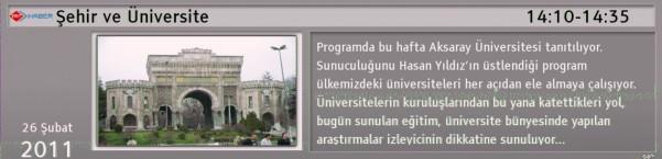 Kırmızı tuş (TV rehberi) Bu özellik sayesinde Tv de yayınlanan programların yayın saat durumları ile