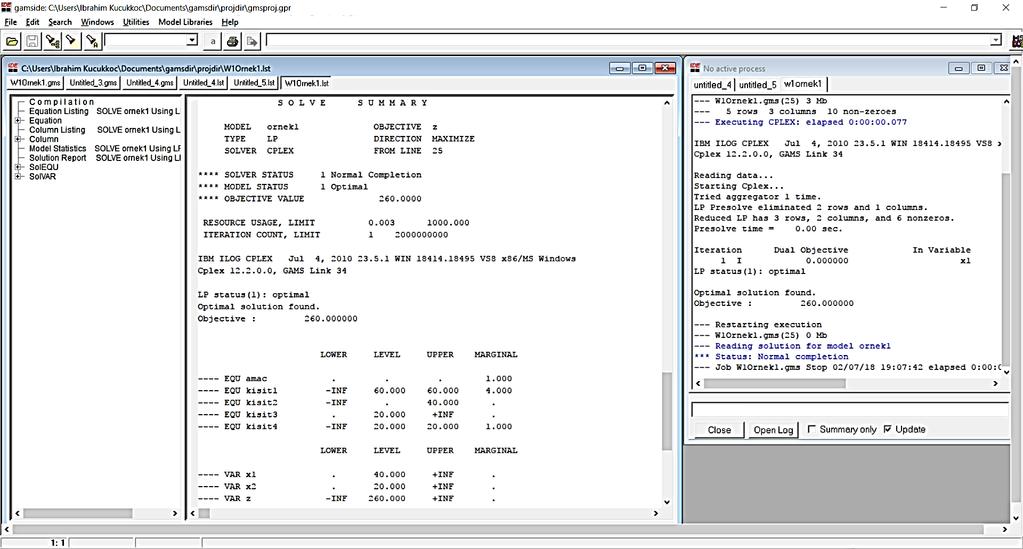 EMM3208 Optimizasyon Teknikleri -