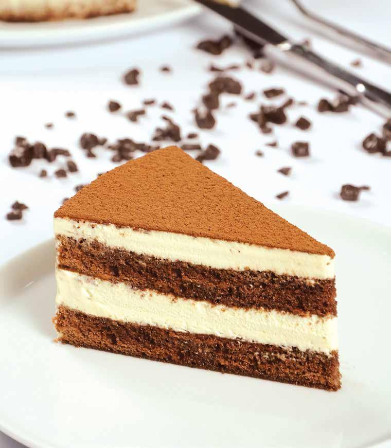 Tiramisu Tiramisu Espresso ile tatlandırılmış pandispanya katmanları arasında yumuşak peynir dolgulu enfes tiramisu.