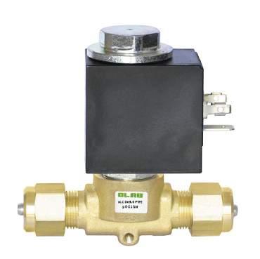 38000 Solenoid valve for refrigeration, direct action with OLAB FAST LOCK connections Selenoid vanalar, direkt akış, OLAB HIZLI KİLİT bağlantılı, SOLENOID VALVES & FASTLOCK CONNECTIONS SELENOİD