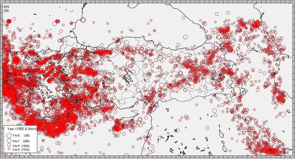 EK Bilgi: Deprem Tehlike Analizleri Aletsel Depremsellik UDAP Ç