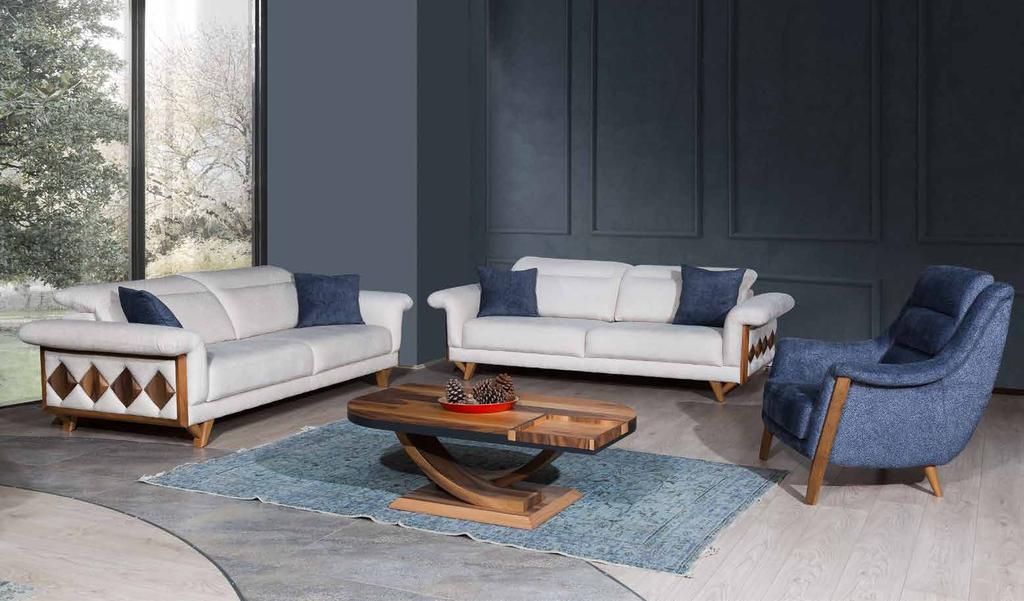 zen KOLTUK TAKIMI/SOFA SET Klasik, şık, asil Zen Koltuk Takımı modern dekorasyonlarla muhteşem uyum