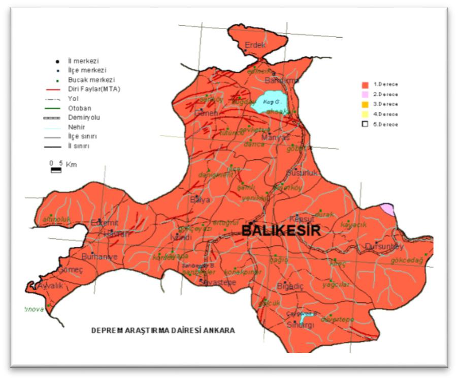 1. Planlama Alanı Tanımı Balıkesir ili, Erdek ilçesi, Alaattin mahallesi sınırları içerisinde kalmaktadır. Planlama alanı 1/5000 Ölçekli ve 18.19M 20.