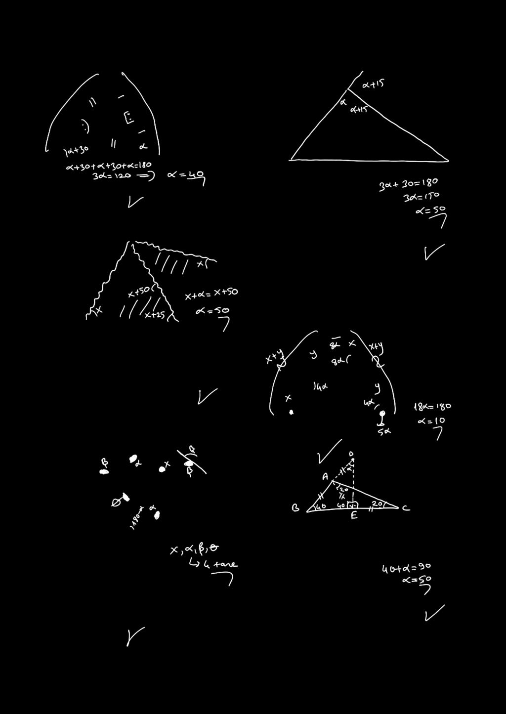 0 TST ÜÇG ÜÇG Ç 1. α bir ikizkenar üçgen, = 4. 30 d üçgeni d doğrusu boyunca katlandığında köşesi ile köşesi çakışmaktadır. m ^ h = 30 α 15 olduğuna göre, m^ h= kaç derecedir?