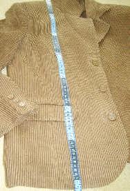 Cekette Ön Omuzdan Boy Kontrolü Ceketi düz bir zemine düzgün, bolluksuz yerleştiriniz. Sağlam mezür kullanınız ve dikkatli ölçüm yapınız.