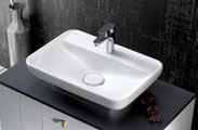 (Antibakteriyel) 072400-u Lal Lavabo 80x42 cm