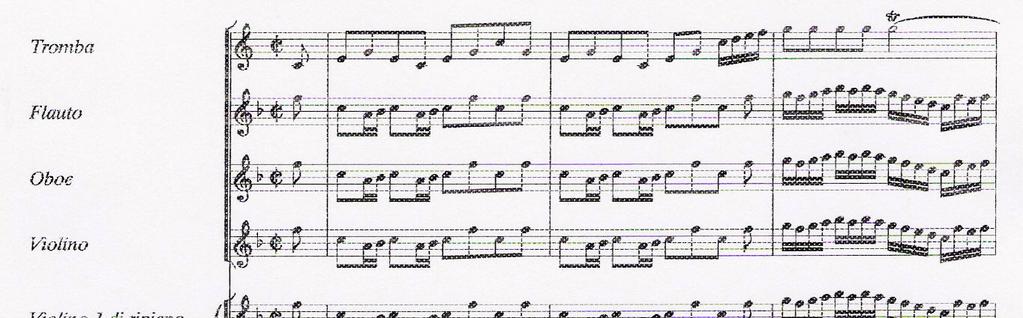Brandenburg Concerto no.2 Fa majör : Keman, obua, flüt ve trompet için yazılmıştır. Eşlik enstrümanları olarak da 1. keman, 2.