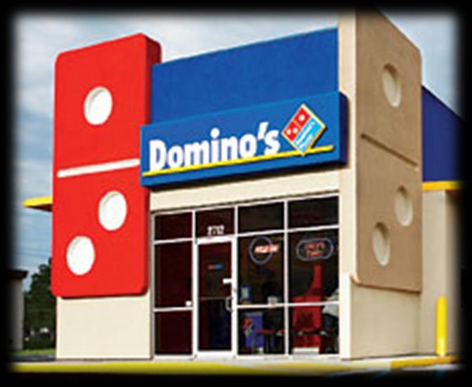Franchising Örnekleri - 3 Domino's Pizza Domino's Pizza, işletmenin başında duracak kişinin en az %51 hisseye sahip ve finansal gücünün ortalama 205.