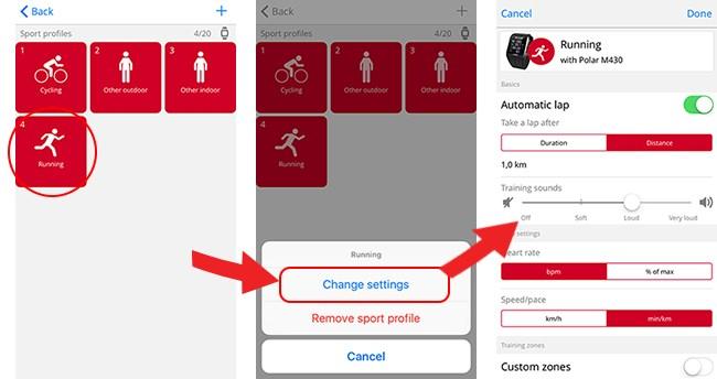 Flow web hizmetinde: 1. Sağ üst köşedeki adınıza/profil fotoğrafınıza tıklayın. 2. Spor Profilleri'ni seçin. 3. Düzenlemek istediğiniz sporun altındaki Düzenle seçeneğine tıklayın.