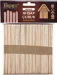 Çubuk ve Mandallar Wood Sticks & Clifs BR-900 Renk Naturel-Dar