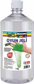 Oyun Jelleri Colored Slimes NC-730 00 gr %00 Şeffaf Şişe Oyun Jeli Transparent Slime 6 72 4,00 NC-700 250 gr %00 Şeffaf Şişe Oyun Jeli Transparent Slime 6 48 4,90 6 Renk Tek Renk Şişe Oyun Jeli One