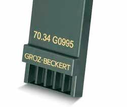 Groz-Beckert bunu önlemek amacıyla ürünlerin ambalajı için üçe kadar bileşenden oluşabilen sistemler geliştirmiştir: Korozyon önleyici yağ, ürünü aktif bir korozyon koruması ile çevreler.