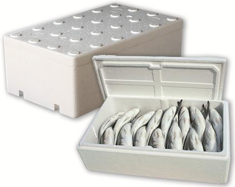 Balık Kutuları Genel olarak 10 ile 100 litre arasında kapasiteye sahip kullanımdan kaldırılmış kaplardır. Her birim 1 veya 2 kişi ile taşınabilecek şekilde tasarlanmıştır.