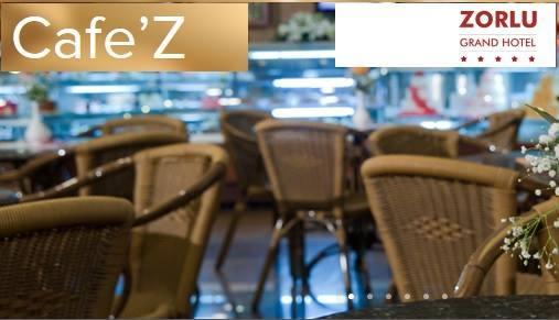 Zorlu Grand Hotel Cafe'Z, ĠnĢaat ibrazı halinde çikolata ve dondurma dışı ürünlerde % 10