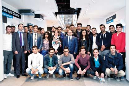 Geçtiğimiz Eylül ayında açılışı gerçekleşen fuha İstanbul un ilk ziyaretçileri ise Yıldız Teknik Üniversitesi Makine Mühendisliği öğrencileri ile İstanbul Kültür Üniversitesi İklimlendirme ve Soğutma