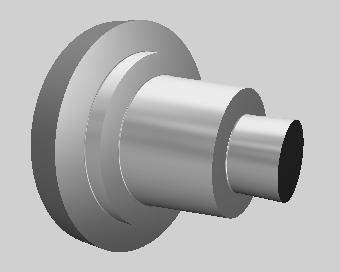 ÖRNEK 14: Şekil 8.62: G72 komutu için örnek parça Ham malzeme ölçüleri: ø 82x64 mm Şekil 8.