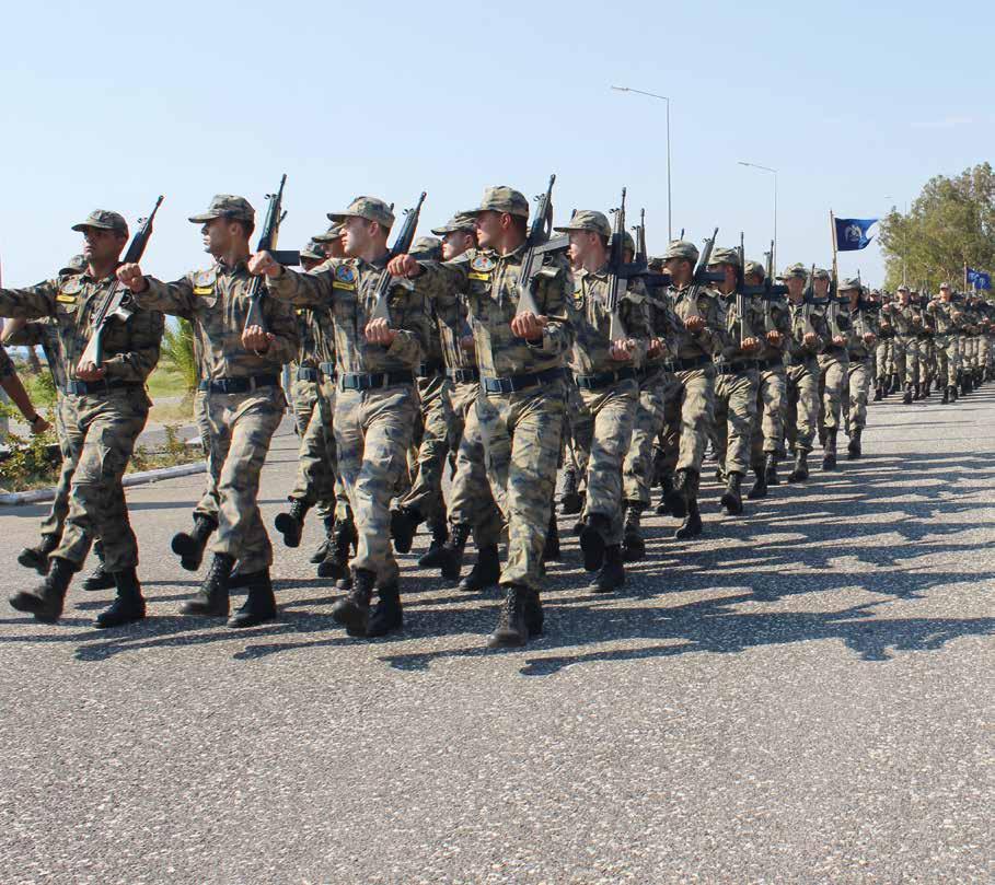 ve mesleki değerleri kazanmış, TSK İç Hizmet Kanunu ve Yönetmeliği nde belirtilen ve asker