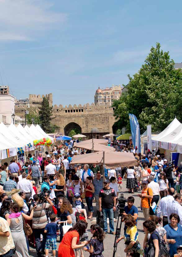 16 Avropa Şəhərciyi AVROPA ŞƏHƏRCİYİ MƏDƏNİYYƏT FESTİVALI AVROPANIN ZƏNGİN MƏDƏNİYYƏTİNİ MƏTBƏX, MUSİQİ, RƏQS,