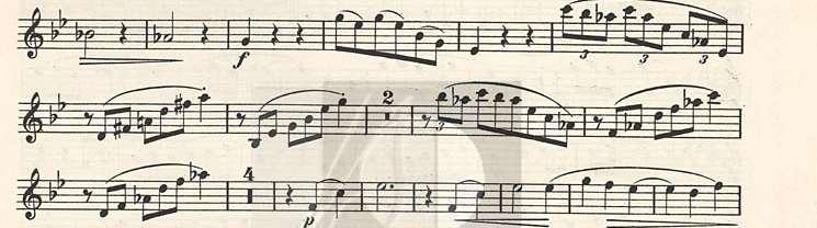 Brahms, oktav değişikliklerini yaparken viyolanın parlak tınısını baz almış ve enstrümanın en doğru tınıyı yakalayacağını düşündüğü oktava pasajların geçişini yapmıştır.
