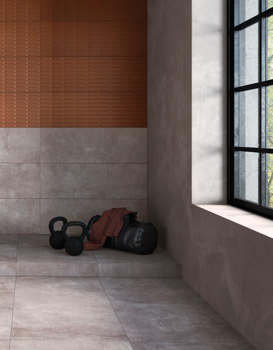 Yer Karoları / Floor Tiles : K9462607R 60x60 Studio - Plate Beton Gri / Cement Blush Duvar Karoları / Wall Tiles :
