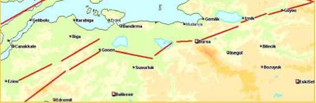 12 de gösterilen 5, 6, 7 ve 8 nolu segmentlerde olması beklenmiştir.