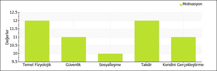 Sosyalleşme - ait olma ihtiyacına yönelik motivasyona duyarlılık [10] Sosyalleşme ihtiyacını fazlasıyla hisseder.