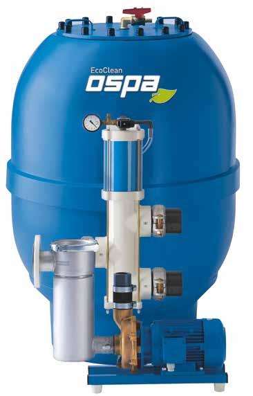 Ospa Filtreleri iyi planlanmış iç su dağıtım sistemleriyle maksimum filtrasyon sonucu sağlarlar Aktif kömür suda istenmeyen maddeleri tutar, katalitiğe dönüştürür.
