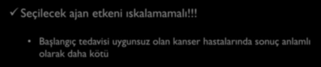 Yüksek Riskli FEN Hastasında Ampirik Tedavi Seçilecek ajan etkeni ıskalamamalı!