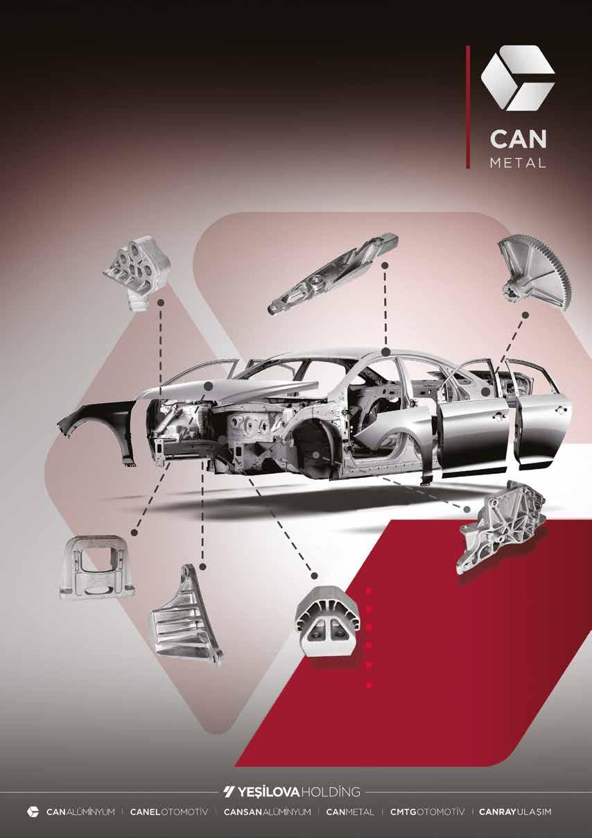 Yüksek Basınçlı Enjeksiyon Döküm ile Hafif Çözümler Otomotiv uzmanlığı, tasarım gücü, vakum enjeksiyon metodlu üretim ve sanal simülasyon yeteneği