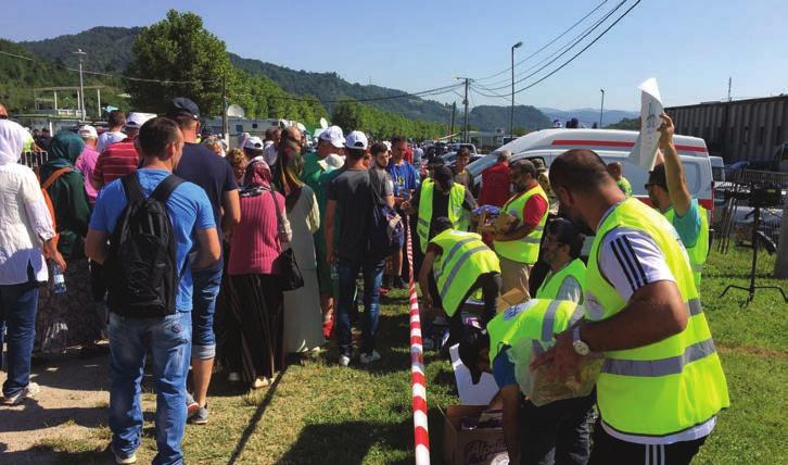 gerçekleştiriyoruz. Bize sığınmış bu ailelere birlikte kucak açabiliriz.