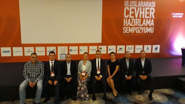 Uluslararası Cevher Hazırlama Sempozyumu 23-26 Ekim tarihlerinde Antalya da düzenlendi.