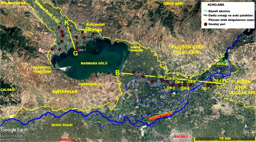 224 Marmara Gölü nün Paleocoğrafyası ve Tunç Çağı ndan Günümüze Jeoarkeolojik Değerlendirmeler 2.