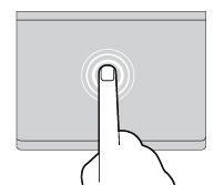 Dokunma Bir öğeyi seçmek ya da açmak için parmağınızın ucuyla izleme panelinin