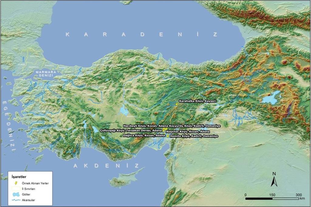 3. MATERYAL VE METOT 3.1. MATERYAL 3.1.1. Araştırma Alanı Bu tezin arazi çalışması; Gıda, Tarım ve Hayvancılık Bakanlığı Balıkçılık ve Su Ürünleri Genel Müdürlüğü nden alınan araştırma izni ile gerçekleştirilmiştir.